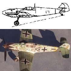 #P73. MESSERSCHMITT Bf-109E