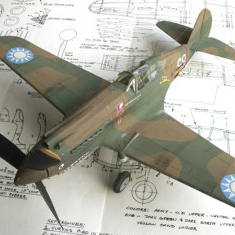 SK-4. CURTISS P-40B/C Warhawk Peanut Short Kit