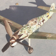 KIT # 21. MESSERSCHMITT Bf-109E KIT # 21. MESSERSCHMITT Bf-109E