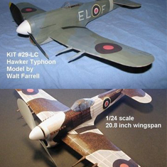 KIT # 29-LC. HAWKER TYPHOON IB KIT # 29-LC. HAWKER TYPHOON IB